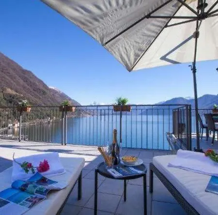 Attico Con Grande Terrazza Vista * Argegno